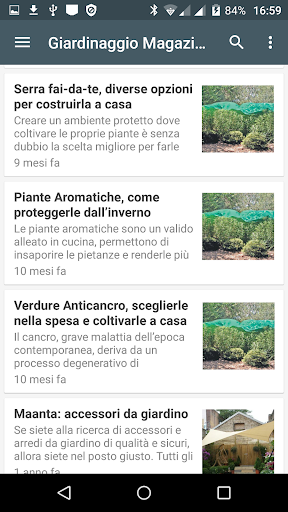 Giardinaggio Notizie Screen 3