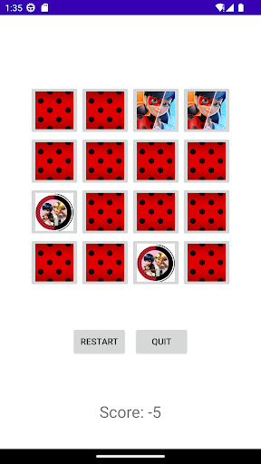 LadyBug Memory Screen 3
