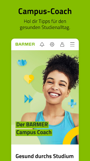 Android application BARMER Campus-Coach screenshort