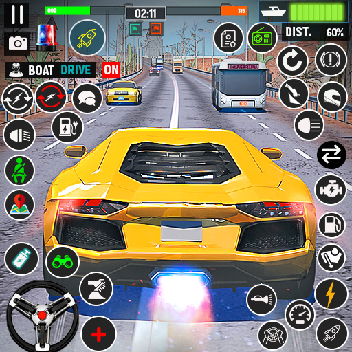 Car Racing 3D Road Racing Game  Icon