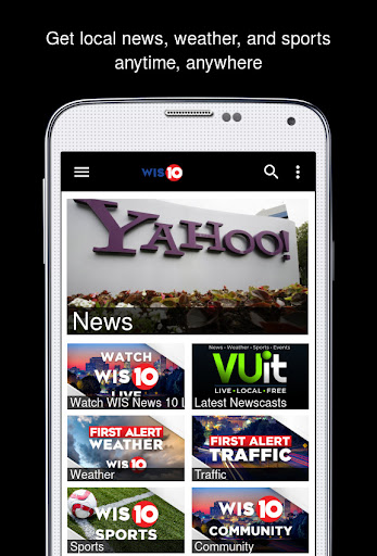 Screenshot of WIS News 10