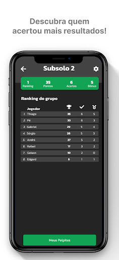 Bolão da Copa Screen 3