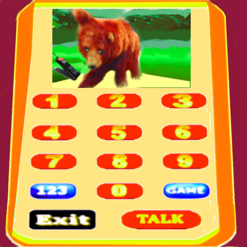 Kids Game Phone Animals