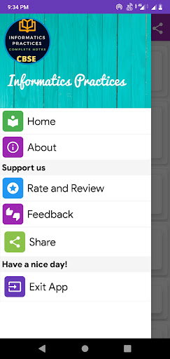 Informatics Practices Notes