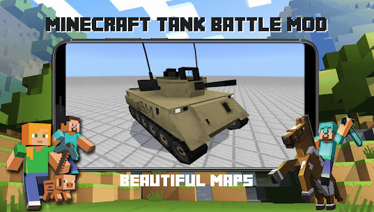 Minecraft tank battle Mod APK for Android Download 4