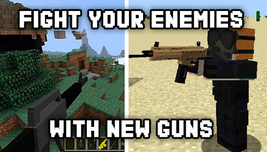 Mod de armas para Minecraft PE