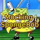 Mocking SpongeBob icon