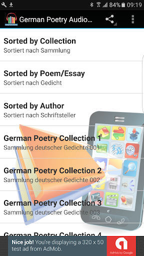 German Poetry Audiobooks Screenshot 1 - AppWisp.com