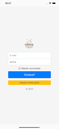 Android application Gamma Contabilidade screenshort