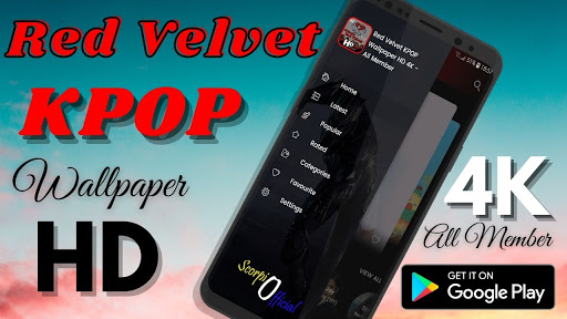 Android application Red Velvet Member Wallpaper HD screenshort