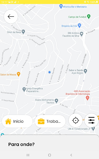 Android application Agilly - Condutor screenshort