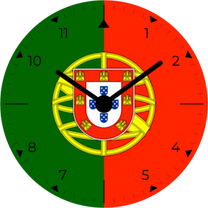 Portugal Analog Watch Face