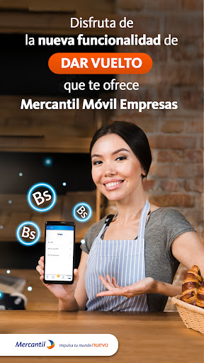 Android application Mercantil Móvil Empresas screenshort
