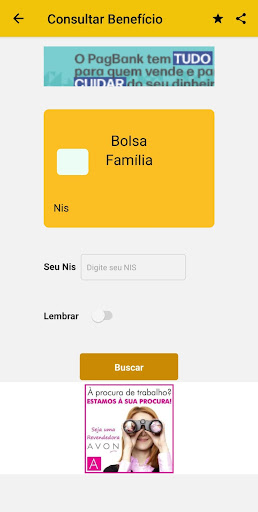 CT Bolsa Consulta Familiar Screen 2