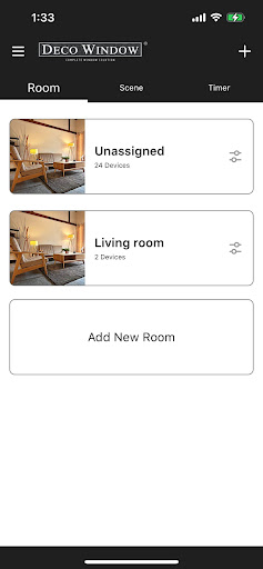 Android application Decowindow Smart Home App screenshort