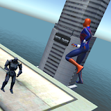 Hero battle 3D Robot vs Spider icon