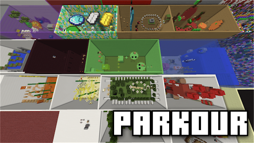 Parkour maps for minecraft