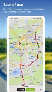 AutoMapa - offline navigation Screenshot