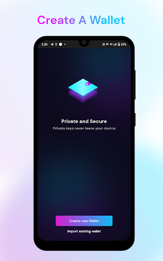Metatron wallet Screen 2