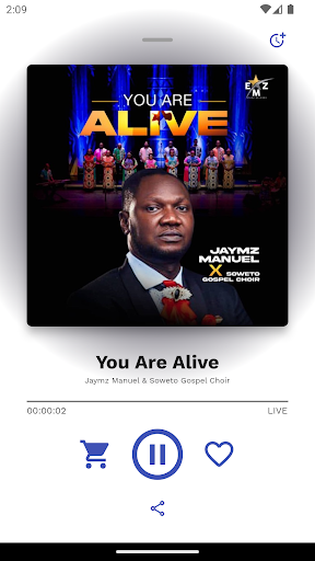 GlobalGospelMusic.com Screen 2