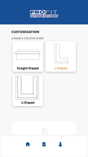 Android application Pro-Fit Kitchen Designer screenshort