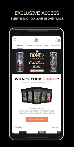 Bones Coffee Screen 2