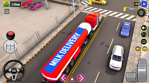 Cow Milk Delivery Truck Games Screen 3
