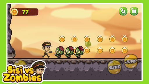 Android application Sisi vs Zombies screenshort