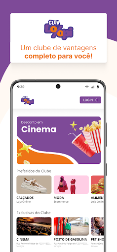 Android application Clube Loopi screenshort