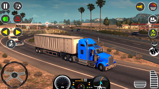 Captura de Pantalla 6 American Cargo Truck Simulator android