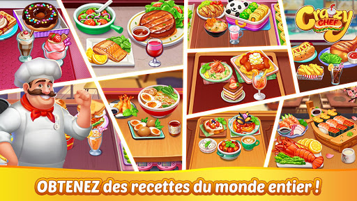 Crazy Chef : jeu de cuisine rapide APK MOD – ressources Illimitées (Astuce) screenshots hack proof 2
