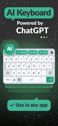 Screenshot of Keyboard AI Assistant: Writely
