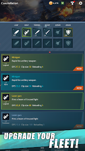 Idle Fleet: Warship Shooter 0.31 APK screenshots 4