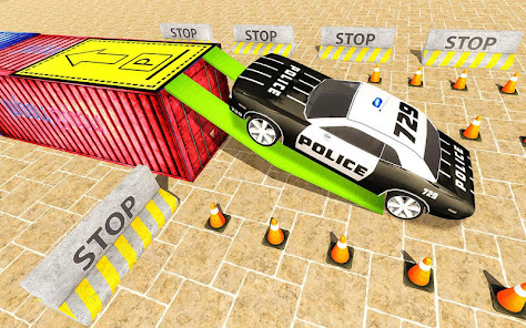 Police Car Parking - Cop games  screenshots 2