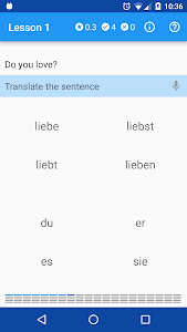 Polyglot. Learn German Unknown