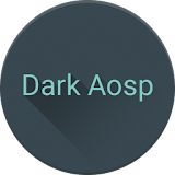 Dark Aosp Theme for LG V20 G5 icon
