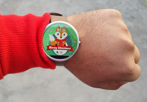 Christmas Holidays Watch Face