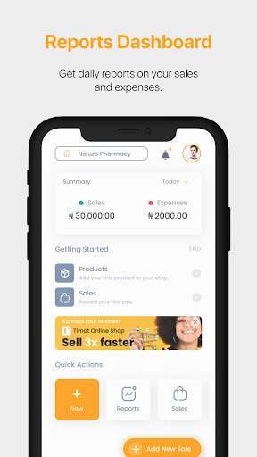 Timart Business App Screen 3