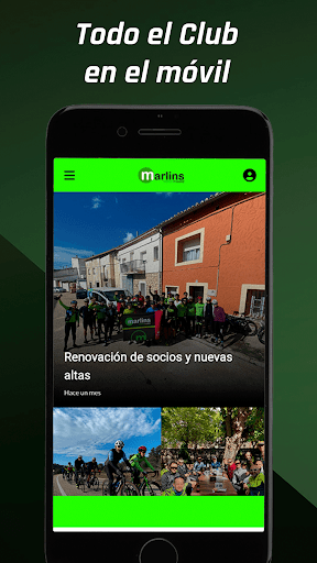 Android application Marlins Triatlón Madrid screenshort