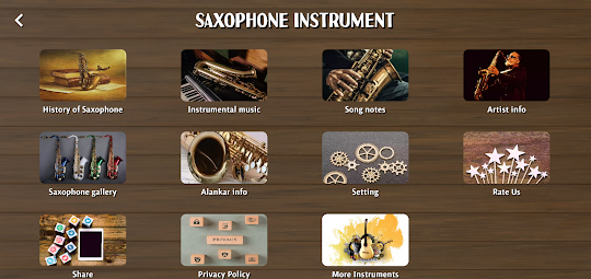 Saxophone Instrument