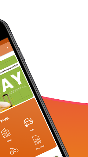 EasyTicketTravel App Screen 2