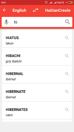English To Haitian creole Dict