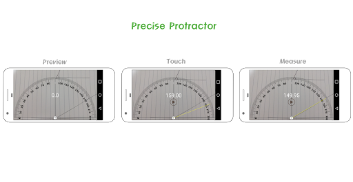Android application Precise Protractor screenshort