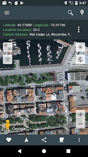 Mein Standort: GPS-Karte Screenshot