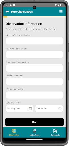OPQ Tool Screen 3