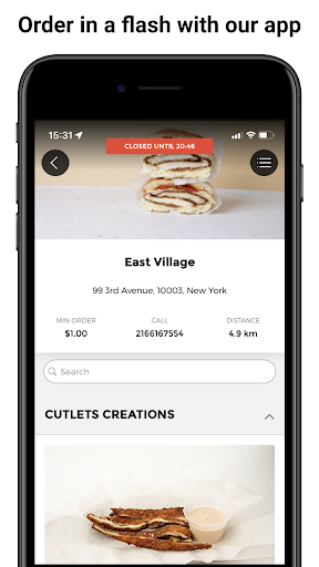 Android application Cutlets screenshort
