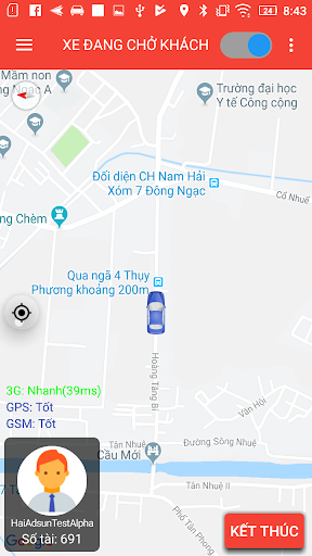 Taxi Alpha Driver Screen 2