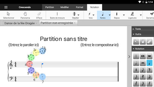 Crescendo Notation Musique