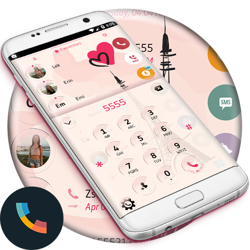 Theme Dialer Glass Paris 300 Icon