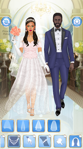Luxury Wedding Glam Dress Up